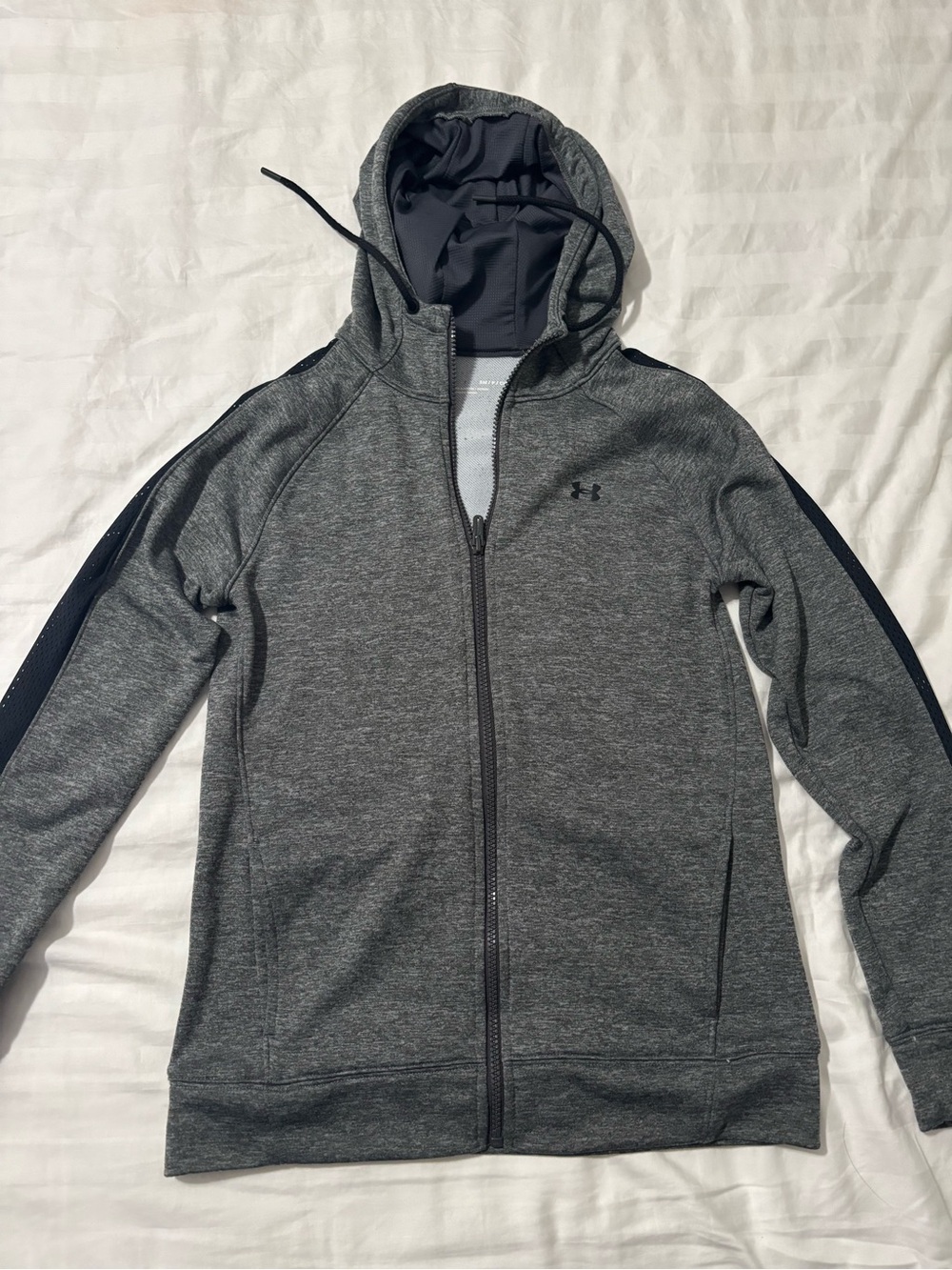 Women’s Under Armour Zip-Up Hoodie in Gray